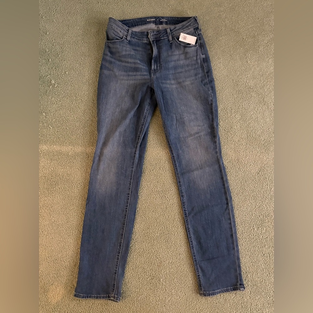 Blue Denim straight Jeans